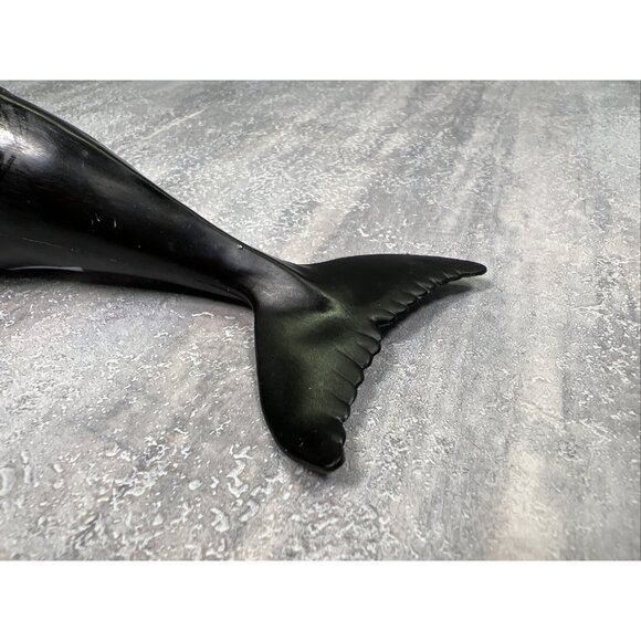 Killer Whale Orca Greenbrier International Inc. 6.5" Sea Life Mammal Plastix PVC - Picture 4 of 12